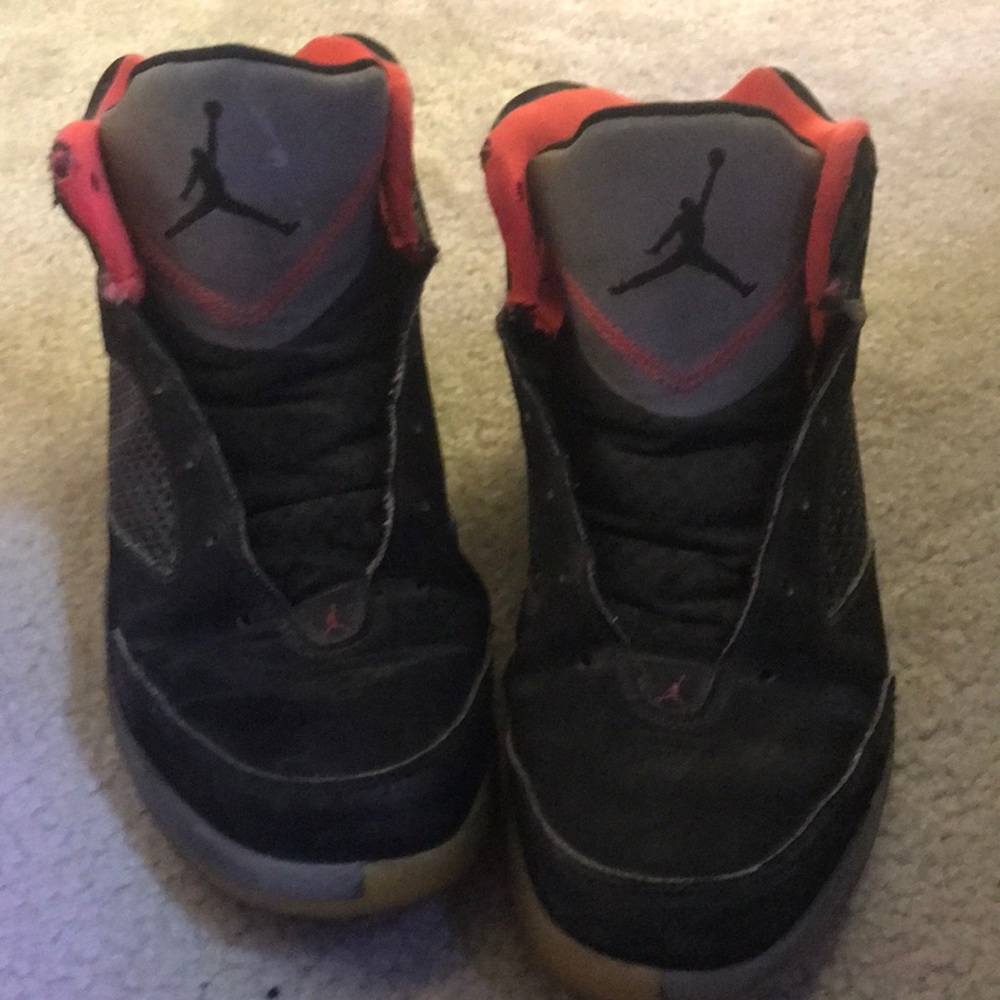 Jordan flight remix black infrared 23 size 8.5